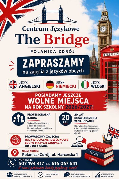angielski, niemiecki, włoski - nauka języków obcych