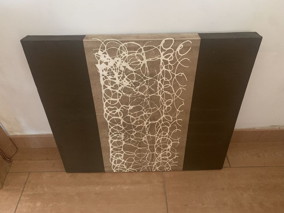 Quadro tons castanho