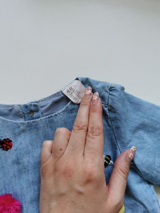 Sukienka jeans H&M 68