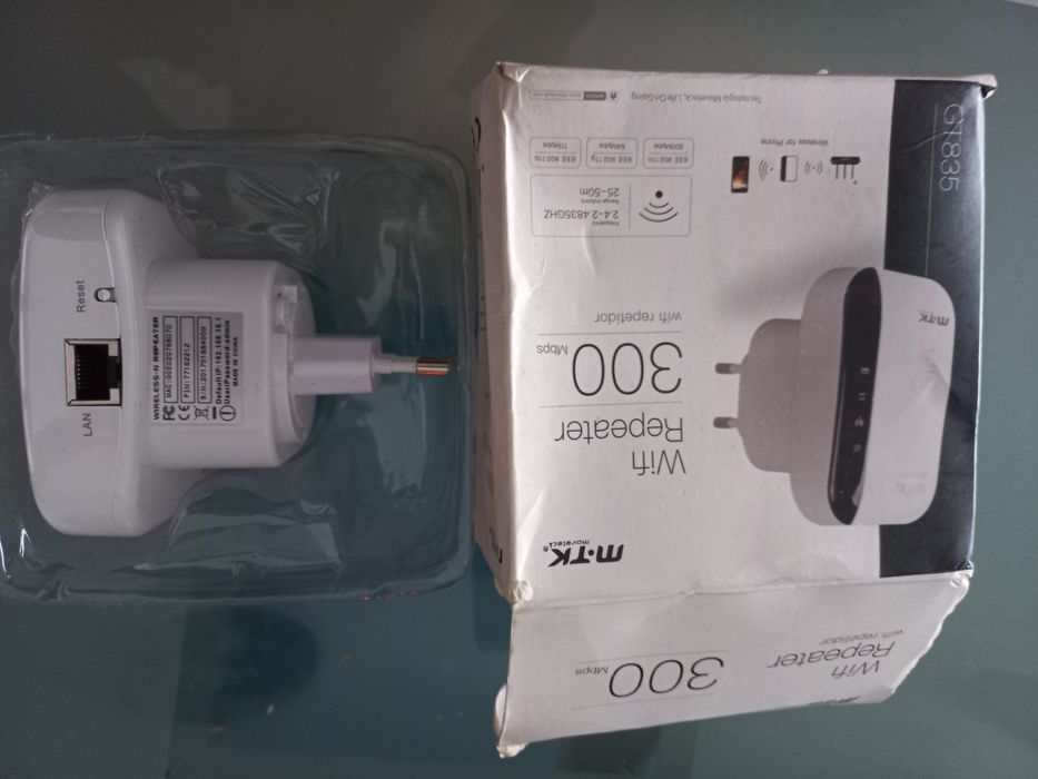 Novo Amplificador de  Wi-Fi em casa.
