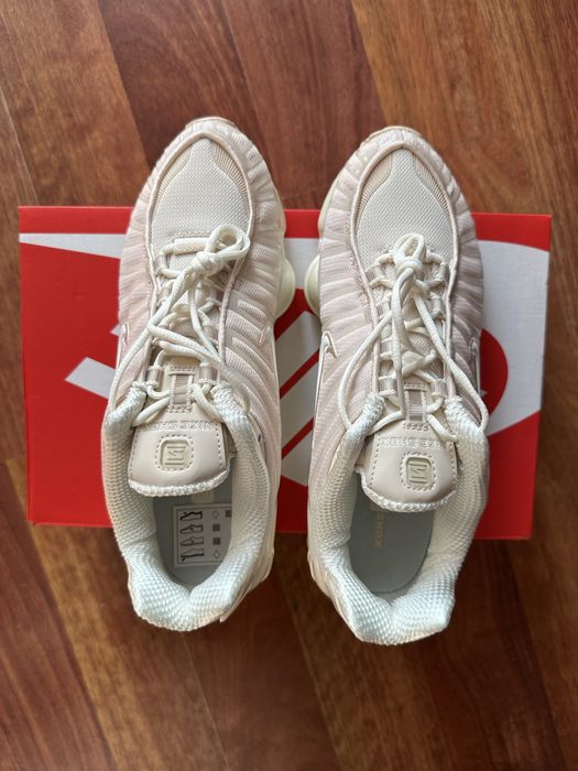 Nike Shox TL  Soft Pearl – Nowe, Oryginalne, Faktura | Sklep | r. 39