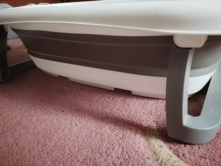 Дитяча складна ванночка з анатомічною подушкою