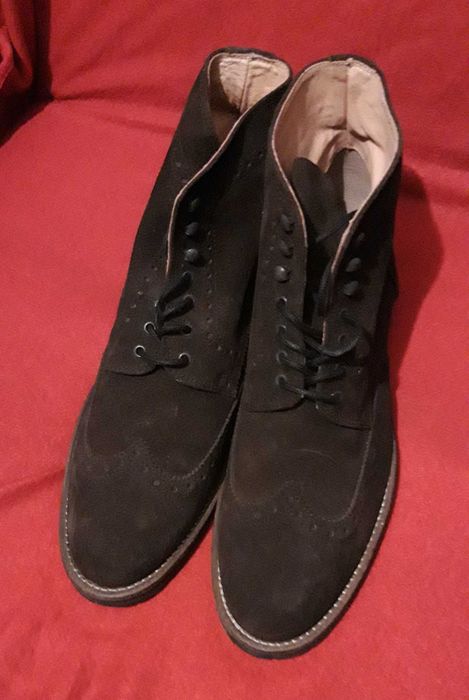 Botas homem camurça tam. 45 - NOVO