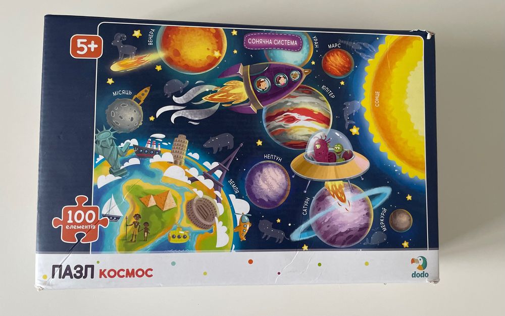 Пазли космос Dodo 5+,100 елементів