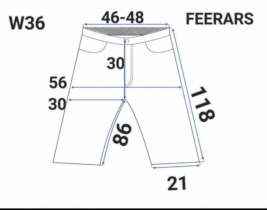 Джинси чоловічі нові класичні Feerars