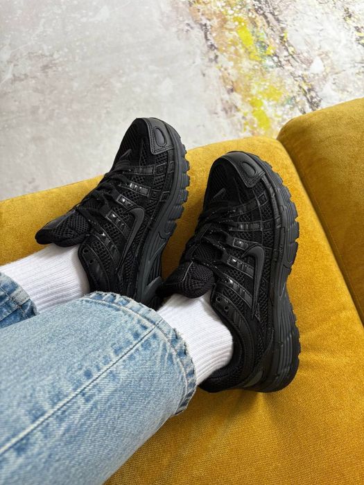 ВОДОНЕПРОНИКНІ‼️Кросівки Nike P-6000 All Black /Унисекс,36-46,ПРЕМІУМ