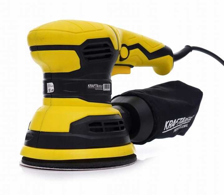 Szlifierka Mimośrodowa  Oscylacyjna do Drewna Metalu 125mm 1200W