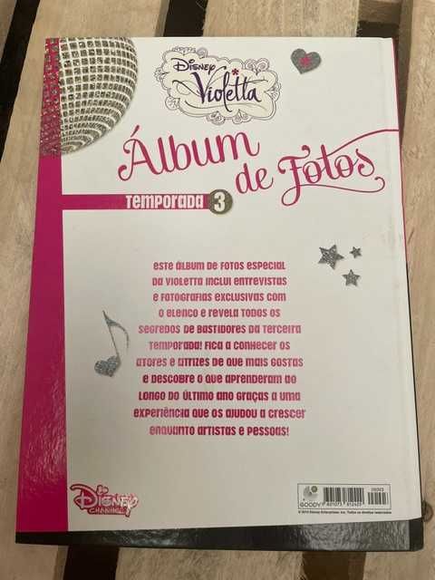 Livro Disney Violetta, Álbum de Fotos, Temporada 3 – Disney Channel