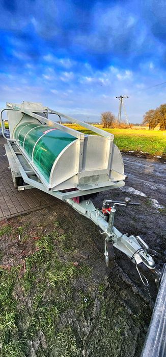 Przyczepka hydrauliczna do przewozu myjni tir