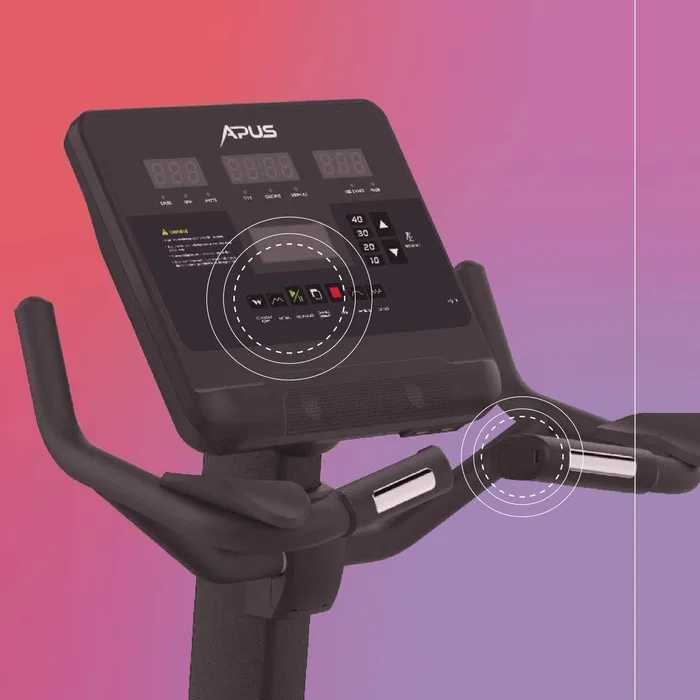 Гарантія на новий велотренажер APUS Upright Trail U7 – 2 роки.