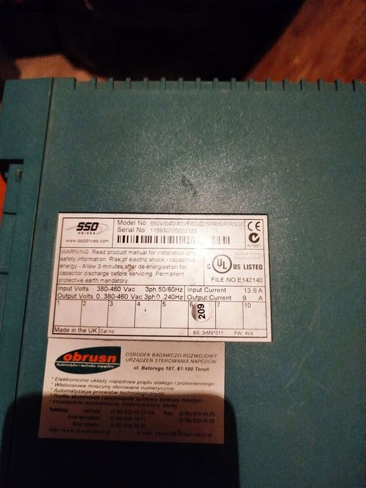Falownik SSD 650/040/400