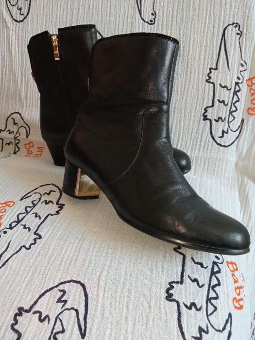 Mea Balan напівчоботи шкіра ботинки кожа