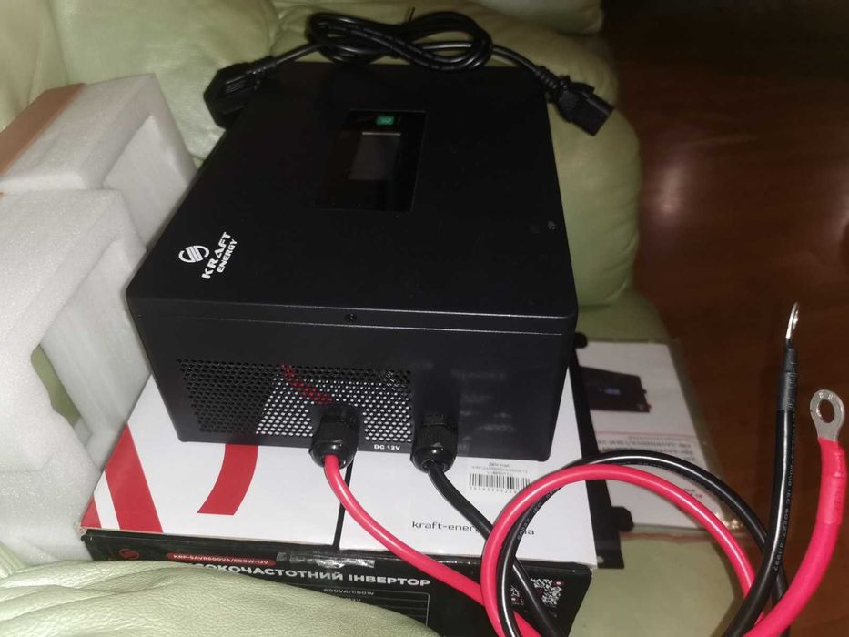 ДБЖ Kraft KRF-SAVR600VA/600W-12V (42-00112)
