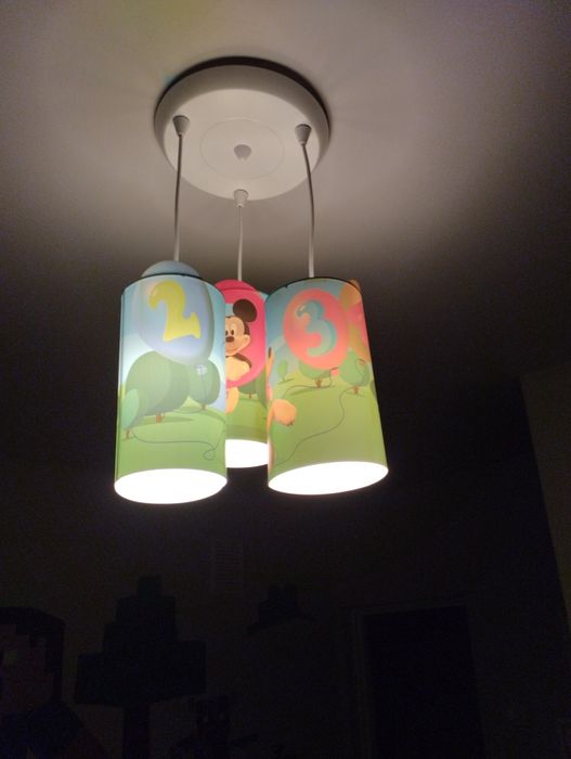 Żyrandol lampa wisząca z bohaterami  Disney