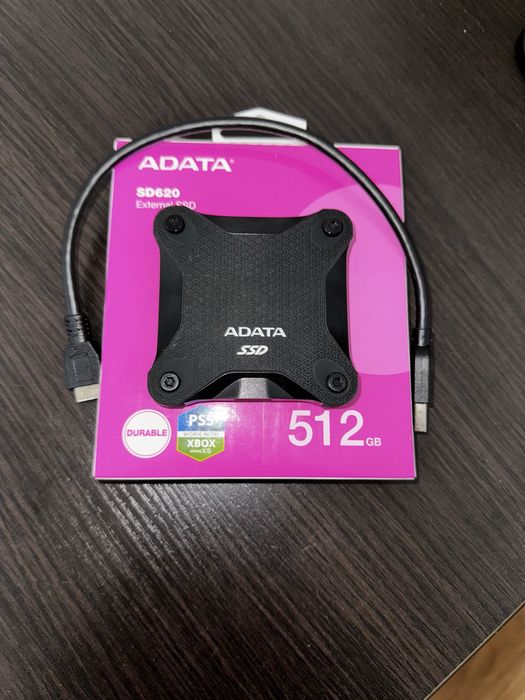 Зовнішній SSD накопичувач ADATA SD620 512GB 520Mb/s