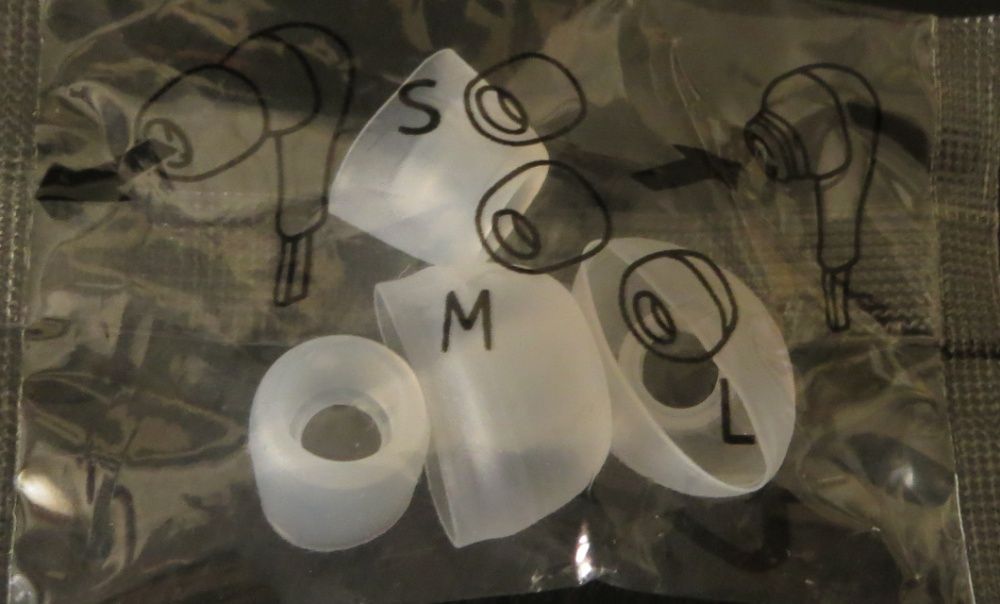 Almofadas Silicone p/ Phones intra Auriculares - 2 Pares