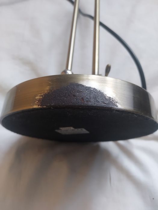 Lampa stołowa LED biurkowa stal ze ściemniaczem