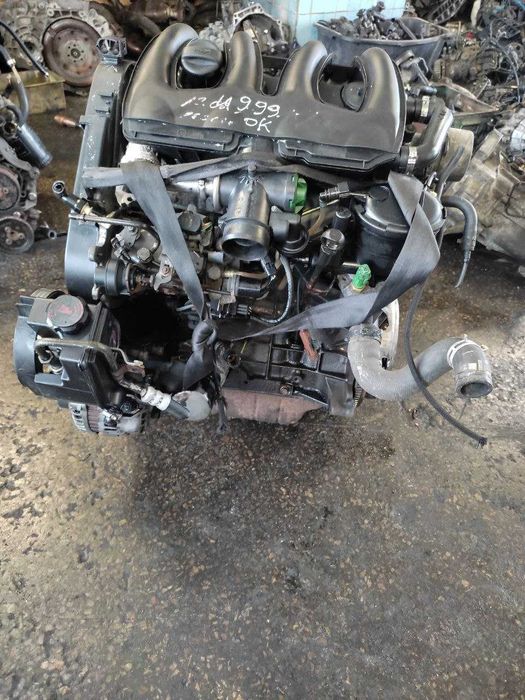 Мотор блок двигатель dw-8 дв8 1.9 скудо джампи берлинго пежо ситроен ...