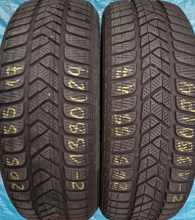 205/55r17 95H (Z1380/24)012 2szt 6mm Sottozero 3 PIRELLI ZIMOWE