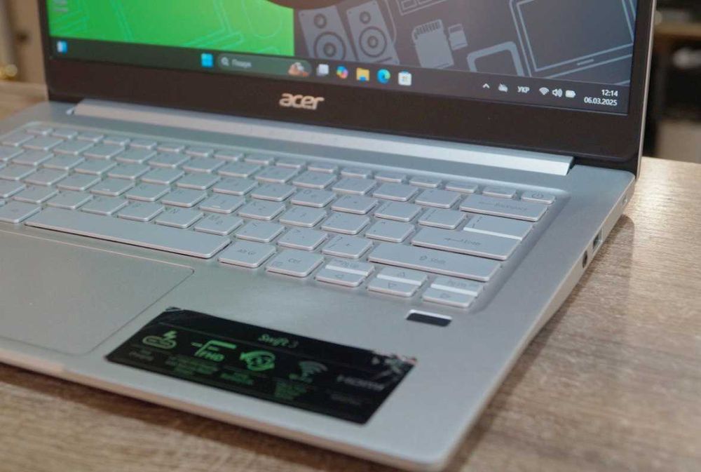 ГАРАНТІЯ Acer Swift (FullHD IPS/AMD Ryzen 7 4700U/RAM 8/SSD 256)TVOYO