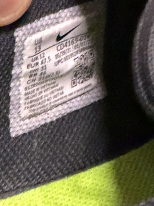 Оригінальні чоловічі кросівки Nike Air 47 розмір