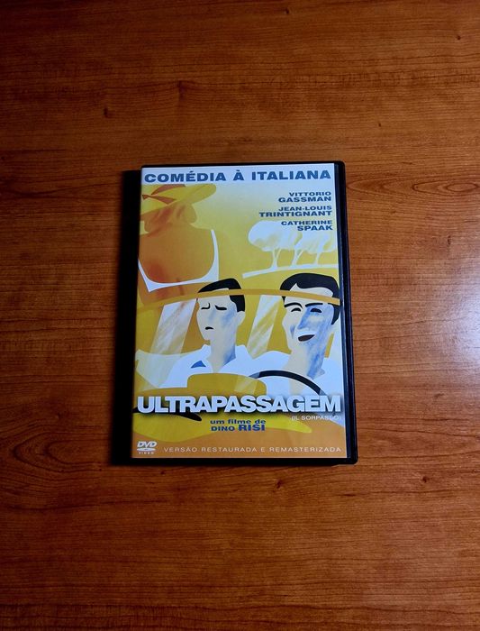 ULTRAPASSAGEM (Dino Risi) Comédia à Italiana! Obra Prima