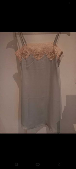 Camisa de noite cinzenta clara,  S - Women'Secret