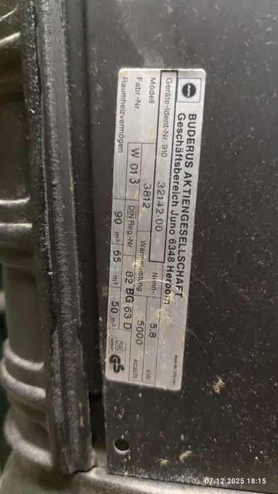 Печь камин чугунная