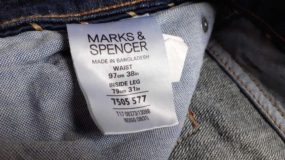 Spodnie jeansowe męskie "Marks & Spencer"