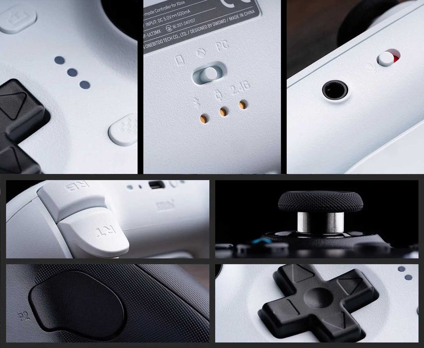 Геймпад 8Bitdo Ultimate 3 White/Black + Док-станція