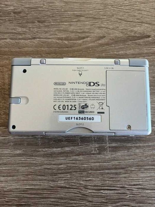 Nintendo DS Lite Cinzento