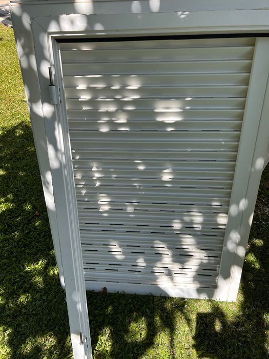 Portadas alumínio brancas