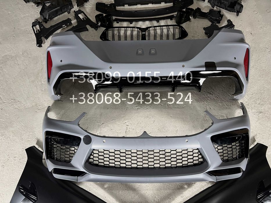 обвес м8 m8 Competition на bmw 8 g14 g15 g16 Бампер f91 f92 f93