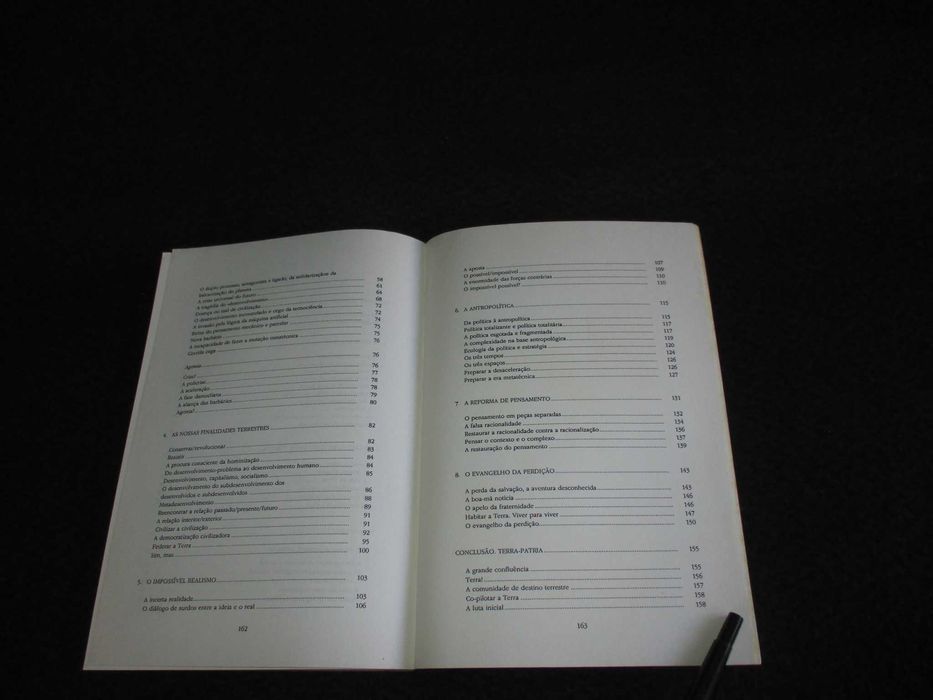 Livro Terra-Pátria Edgar Morin Anne Brigitte Kern