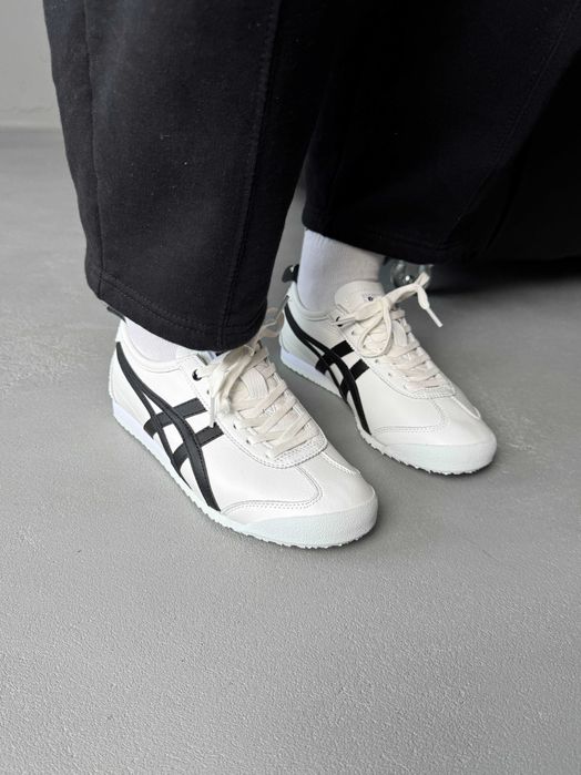 ‼️ НОВІ Кросівки Asics Onitsuka Tiger Mexico White Black