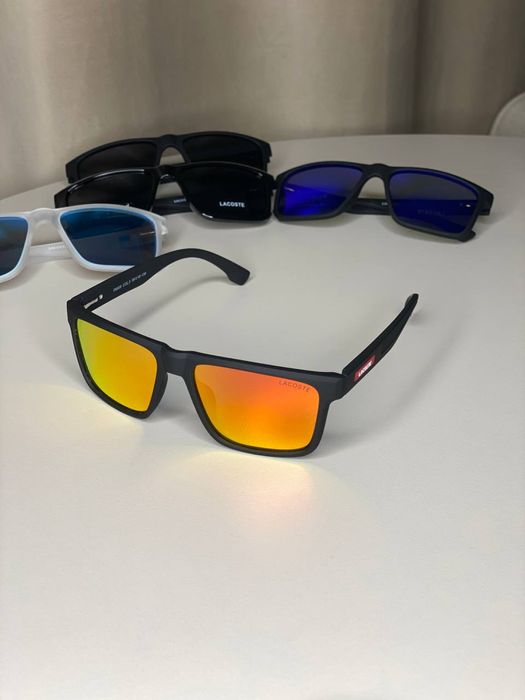 Lacoste окуляри чоловічі сонцезахисні Polarized UV400 стильні окуляри від сонця для водіння модель 6574