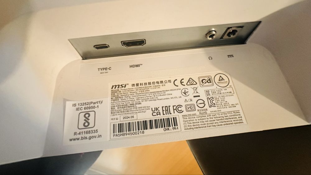 Monitor MSI 24 Polegadas