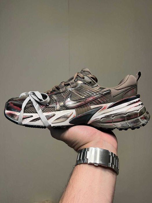 Чоловічі кросівки Nike V2K Runtekk Brown Custom
