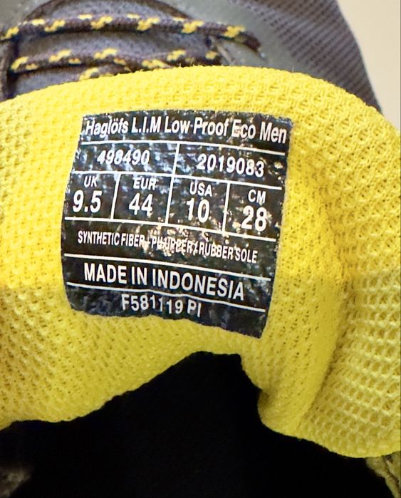 Haglöfs L.I.M Low Proof Eco - Buty turystyczne meskie Rozm. 44.