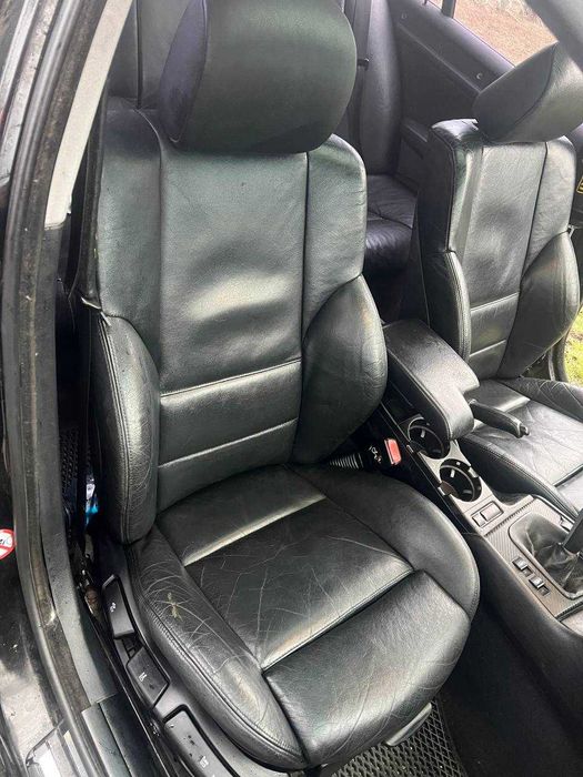 Передние сиденья BMW e46 Recaro Подогрев + Подкачка