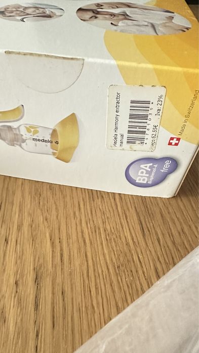Bomba extracao leite manual Medela