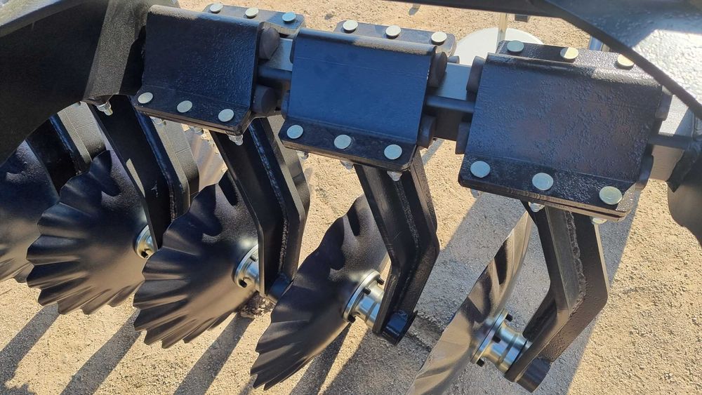 Важкий Дисковий Лущільник КРАТОС 6м Демпферна Борона АРК ГРУП