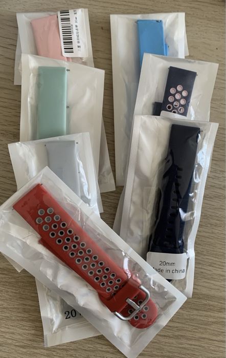 Silikonowy pasek, opaska, bransoleta do zegarka, Smartwatch. Apple