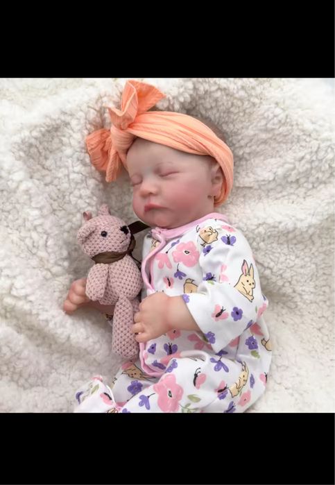Лялька реборн 46 см дівчинка reborn