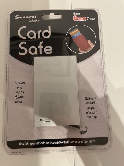 Bezpieczne etui na 6 kart