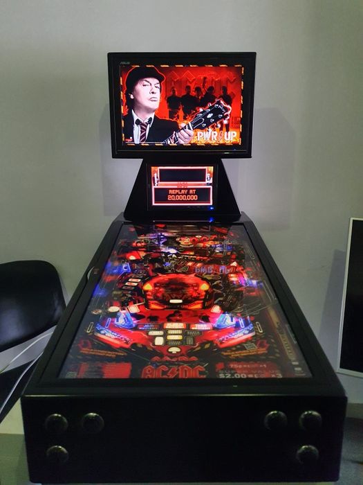 Bartop pinball flipers