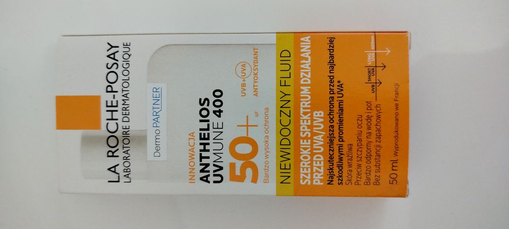 La Roche Posay Anthelios Spf50 niewidoczny fluid