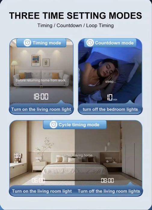 Умный WiFi DC выключатель Tomzn TOB9 DC 8-90 В