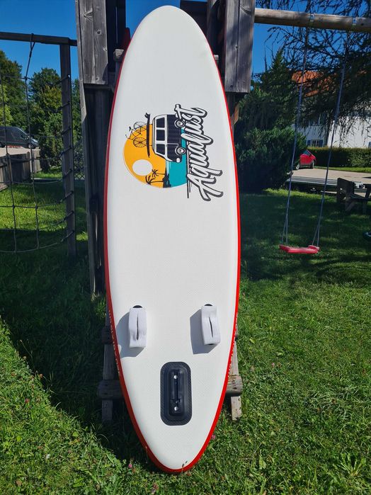 SUP дошка AQUALUST САП доска НОВАЯ 2 СЛОЯ 320 см. борд board Paddle SUP дошка 2 шари слоя доска надувна Stand Up Paddle board борд SUB SAP надувная