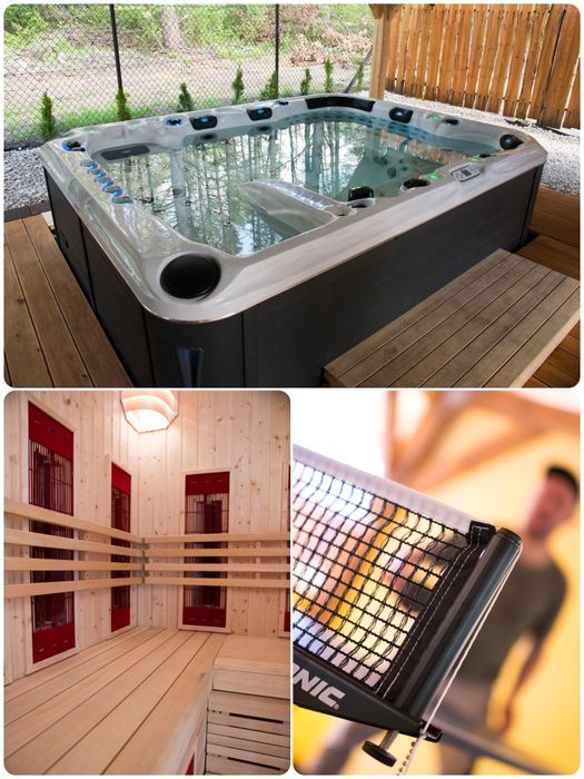 SYLWESTER, SAUNA, JACUZZI Radawa - Domki przy Stadninie Radawa Domek